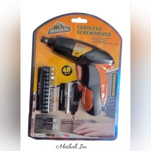 ArmorAll Cordless Screwdriver Cordless Kit 4.8-Volt